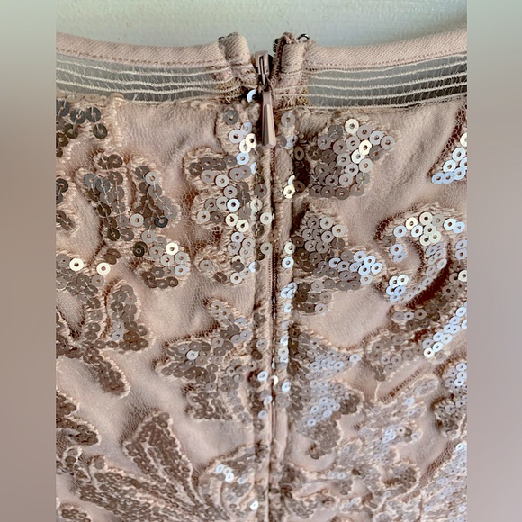 Tadashi Shoji Floral Sequin Dress - Picture 8 of 10